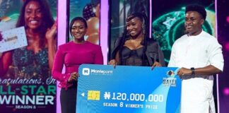 #BBNaijaAllStars: Ilebaye promises to make good use of her 120m cheque Ilebaye