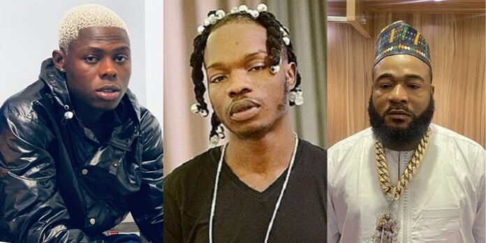 Mohbad,Naira Marley, Sam Larry