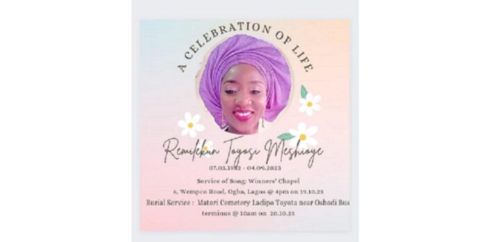 Remilekun Toyosi Meshioye Remilekun