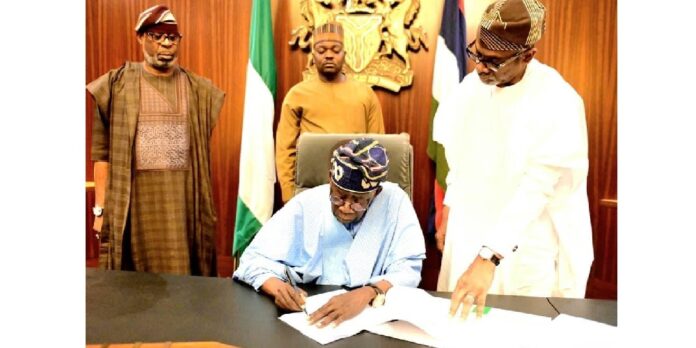 Tinubu writes Senate Tinubu