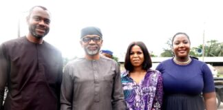 Gbajabiamila, UN special representative inspect solar project at Iponri market