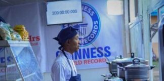 Nigerian chef Tope Maggie ‘breaks’ Irish chef’s cooking record