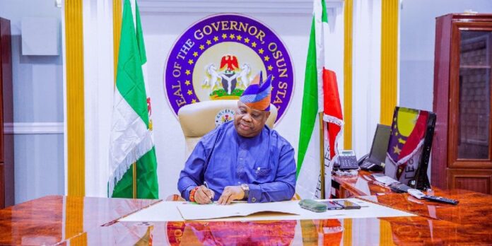 Gov Adeleke signs 2024 Budget into law