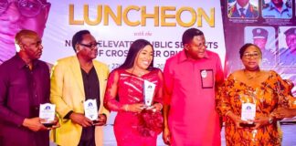 Betta Edu receives Cross River Most Outstanding Public Service Award