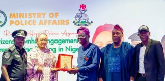 PHOTOS: Gov. Sanwo-olu attends the federal ministry of police affairs citizens town hall engagement at the Lagos continental hotel