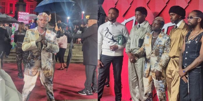 Portable at British Fashion Awards Portable