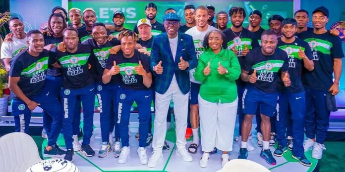 Sanwo-Olu tells Super Eagles