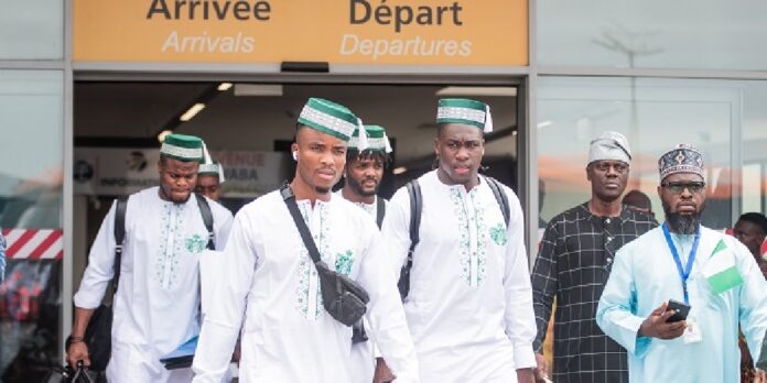 Super Eagles Arrive Abidjan