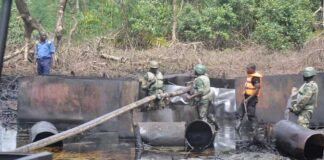 Army seizes illegal refinery with one million litres of stolen crude