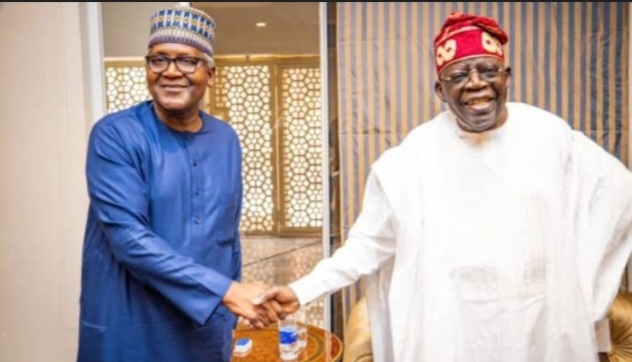 Dangote and Tinubu