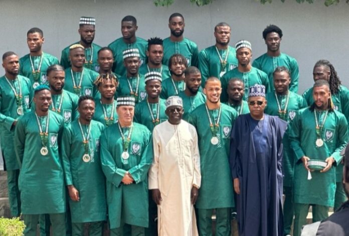 Tinubu and Super Eagles