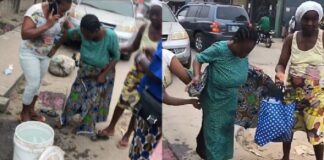 Woman gives birth on Lagos road