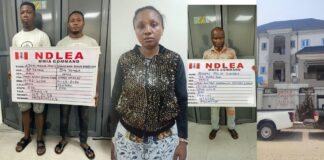 NDLEA intercepts largest consignment of heroin at Lagos airport, arrests 4 cartel members