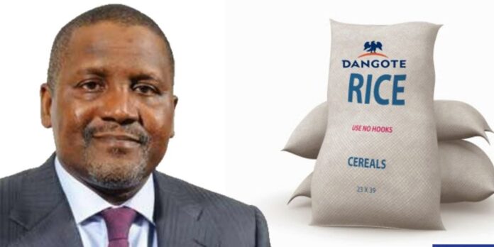 Dangote begins distribution of rice