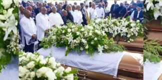 Photos: Akapbio, Sanusi, Dangote, others attend Herbert Wigwe’s burial in Rivers