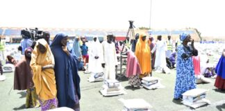 Gov Inuwa distributes another food items, targets 214,000 vulnerable persons in Gombe