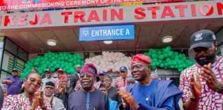 Game changer as Tinubu inaugurates LRMT Red Line to move 250 passengers daily