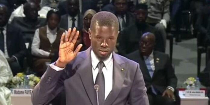 Bassirou Faye sworn in as Senegal president