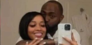 Internet agog as US-based model erroneously uploads ‘cozy’ photo with Davido