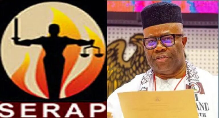 SERAP wants Akpabio, Abbas to give details of N18.6bn for NASS commission office complex, name contractors