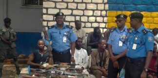 Breakthrough as Police parade mastermind of Kaduna-Abuja train attack, 276 others