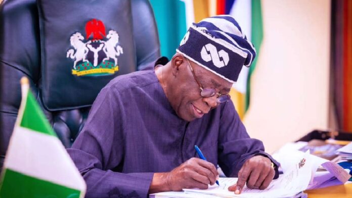 Tinubu signs