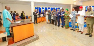 Fubara takes further step, swears in 23 caretaker committee chairmen in Rivers LGAs