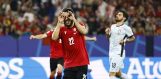 Newcomers Georgia shock Portugal 2-0 to advance at Euro 2024