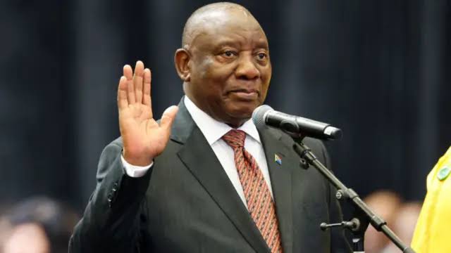 Ramaphosa sworn in