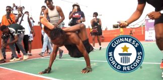Guinness rewards Nigerian for world fastest 10m hand walk