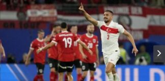 Demiral’s double helps Turkey beat Austria 2-1 to reach Euro 2024 quarterfinal