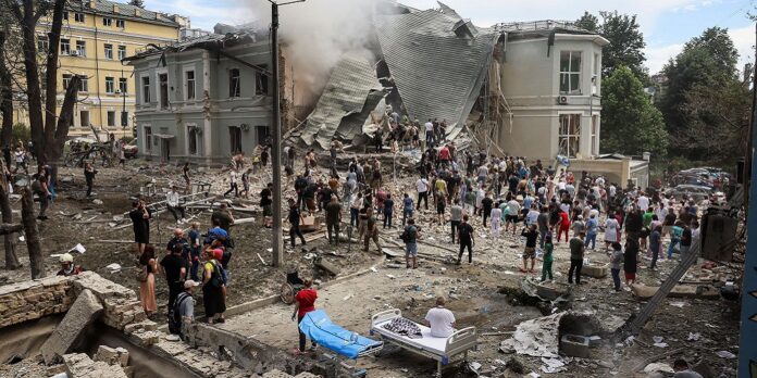 Russia strikes children’s hospital in Ukraine