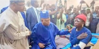 In Maiduguri, Shettima condoles with victims of Gwoza suicide bombings