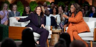 Harris gets a boost from Oprah as part of digital-first media strategy