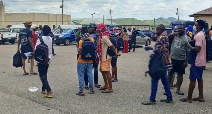 Nigerians deported from UAE