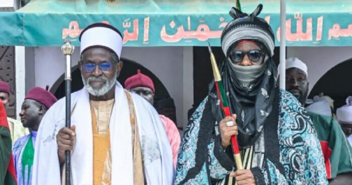 Yobe Emir pays solidarity visit to Emir Sanusi in Kano