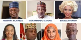 UPDATED: Tinubu reshuffles cabinet, sacks 5 ministers, appoints Ojukwu’s wife, 6 new nominees