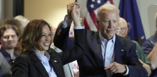 Biden pledges to campaign for Kamala Harris