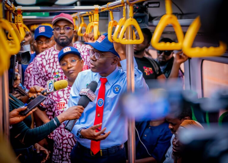 Another milestone as Sanwo-Olu inaugurates Lagos Red Line’s commercial operations