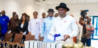 Fubara presents N1.1trn 2025 Budget to 4 Rivers Assembly members