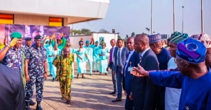 Papa Ajasco meets Tinubu