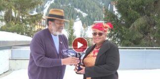 WTO Chief Ngozi Okonjo-Iweala Receives THISDAY Woman of the Year Award in Davos