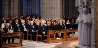 Carter’s funeral briefly unites 5 Presidents as he goes home in blaze of glory