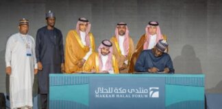 Nigeria signs pact with Saudi Arabia to boost $7.7trn Halal Economy