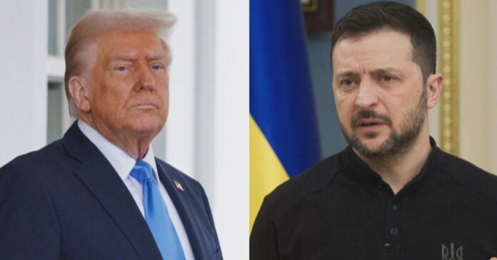Trump and Zelenskyy