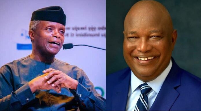 Yemi Osinbajo and Wahab Shittu