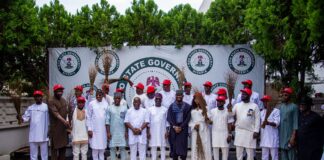 Okpebholo predicts victory for Tinubu in 2027 as 17 LG chairmen dump PDP for APC in Edo