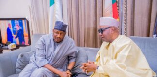 Ex-VP Sambo, Badaru others pay condolence visit to Gov Radda