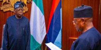 Tinubu swears in Ibok-Ete Ibas as Rivers Administrator