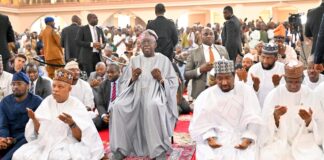 At special prayer to mark his 73rd birthday: Tinubu promises more hard work for peace, stability